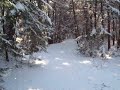 Maine River Trail 1st Storm 2009