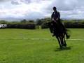 Andrew Nicholson Warming Up at Tattersalls '07
