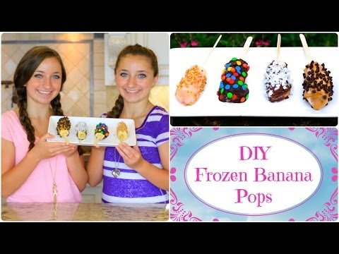 how to make yummy frozen banana treat