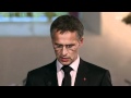 Subtitled speech by Prime Minister Jens Stoltenberg to the victims of the 2011 Norway attacks