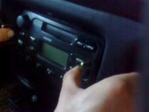 how to eject a cd from a car's cd player