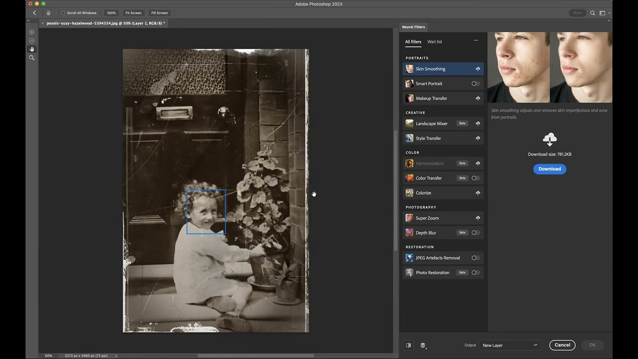 Photo Restoration - Adobe Photoshop