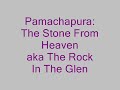 this video is of the rock in the glen.  
this is a boulder carried into this glen by glaciers during the ice ages.  

i dedicate this video to my mother!
she is a constant inspiration to me, and her father is my second.  the song i chose partially because my mother did live on doremus ave.  also she loves nat king cole's voice as much as i do.  
the audio editing was something of an experiment.  mr. cole's vocal pitch is preserved but the time is compressed heavily.  it gives me a laugh.  this plays at about 1.72 speed normally played.  you should have heard it at double speed!  

the small sign on the pole reads verbatim as follows:                                  

    . . . glen rock . . .  
 ...pamachapura or 