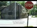 this video is of the rock in the glen.  
this is a boulder carried into this glen by glaciers during the ice ages.  

i dedicate this video to my mother!
she is a constant inspiration to me, and her father is my second.  the song i chose partially because my mother did live on doremus ave.  also she loves nat king cole's voice as much as i do.  
the audio editing was something of an experiment.  mr. cole's vocal pitch is preserved but the time is compressed heavily.  it gives me a laugh.  this plays at about 1.72 speed normally played.  you should have heard it at double speed!  

the small sign on the pole reads verbatim as follows:                                  

    . . . glen rock . . .  
 ...pamachapura or 