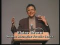 Elaine Brown: New Age Racism Elaine Brown: New Age Racism