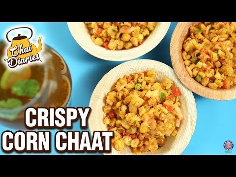 Crispy Corn Chaat Recipe – Quick & Easy Chatpata Corn Snack Recipe – Chai Diaries With Varun