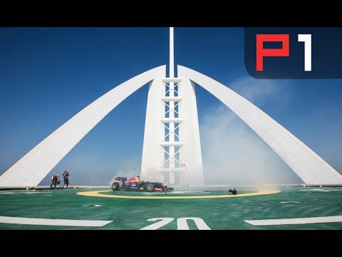 helipad - Subscribe for more: http://link.base79.com/polepositionsub To celebrate winning the Formula One Drivers' and Constructors' Championships for the fourth conse...