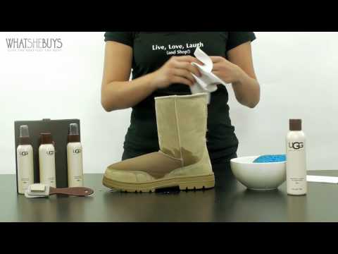 how to properly clean ugg boots