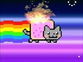 Nyan cat in hyperspace!!!