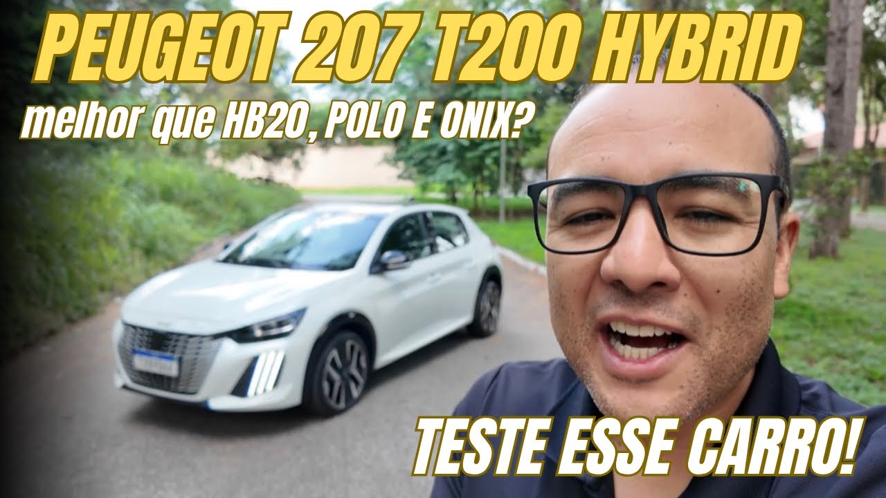 PEUGEOT 208 T200 Hybrid! Você deveria COMPRAR! Melhor que Polo, Onix, Argo e HB20?