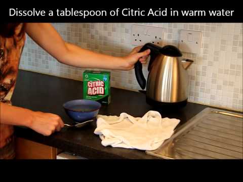 how to remove underarm stains