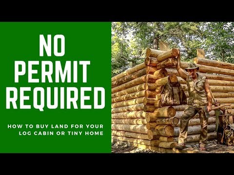 No Permit Required! How to Buy Land for Your Off Grid Log Cabin or Tiny Home in Canada