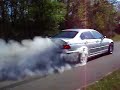 BMW 330D burn out Netherlands:)