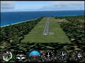 Landing at Hana airport FS2004 Landing at Hana airport FS2004