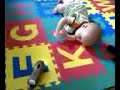 Alon attempts crawling...