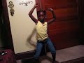 Ok guys, she learned this dance a long time ago right after xmas cause i bought them the dvd/cd and I never got around to recording this and by the time I did she has forgotton most of it so she does the belly roll alot on those parts.  :-)