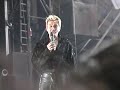 johnny hallyday f�te son anniversaire au parc de sceaux.