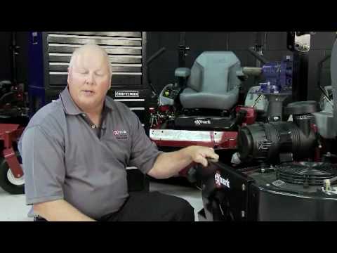 how to change belt on exmark lazer z