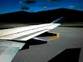 LH738 FRA to HKG B747 -400 landing wing view Part 2