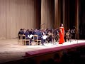 Concierto ofrecido en la ciudad rusa de Novosibirsk (Siberia) por la orquesta de plectro 