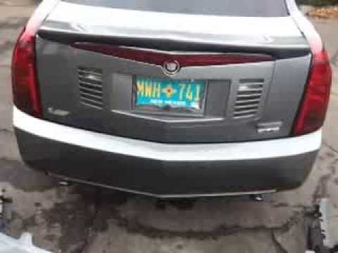 Cadillac CTS Rear Bumper Cover Removal 04 03 05 06 07