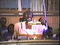 the late rev. dr. lawrence e. landrum, jr. hosted the live holy ghost hour radio broadcast for 49 years. the broadcast service was heard throughout the country and blessed many listeners.