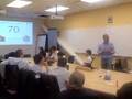 Bernardo Hernandez presenting Google Geo