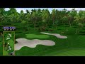 Golden Tee Great Shot on Tahiti Cove!