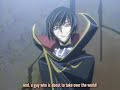 A clip from the last moment in CODE GEASS A clip from the last moment in CODE GEASS