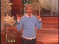 ellen degeners live  -  post monologue