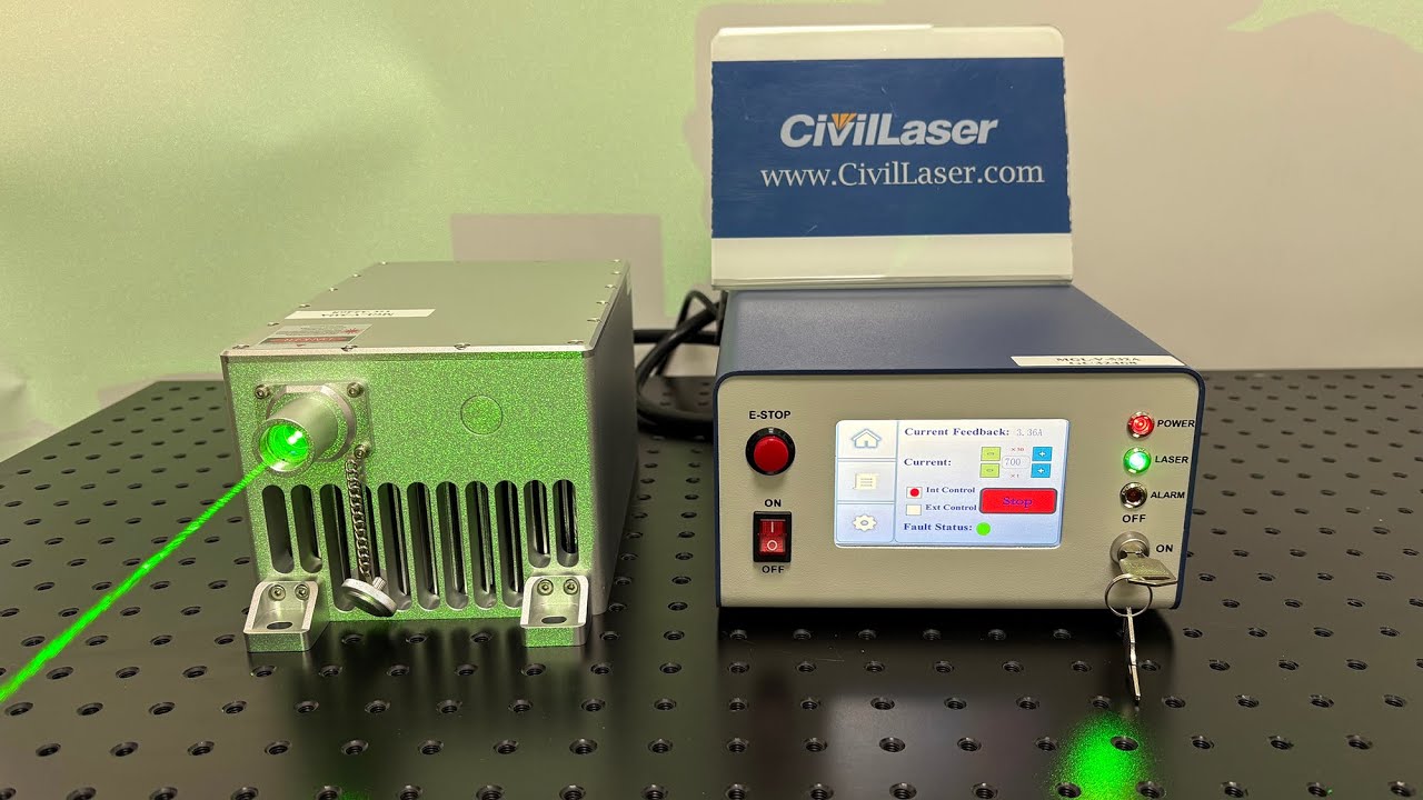 532nmと5W出力が固体レーザーの新たなスタンダードを定義