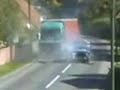 Scontro Frontale Auto e Tir ( Frontal collision car truck ) Scontro Frontale Auto e Tir ( Frontal collision car truck )
