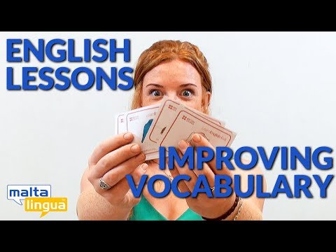 Free English Lessons - Learning and Developing New Vocabulary