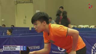 ATT Singapore National Table Tennis League 2019 - DAY 2  - Part 2