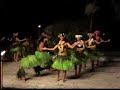 Le Meridien Tahiti Polynesian Dance Show - Dancers in Green