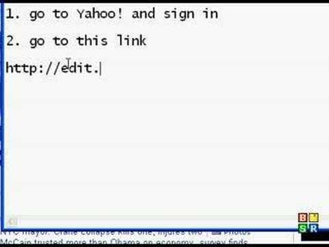 how to to delete yahoo account