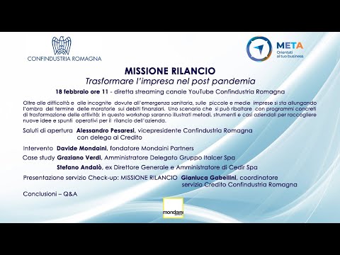 Missione rilancio