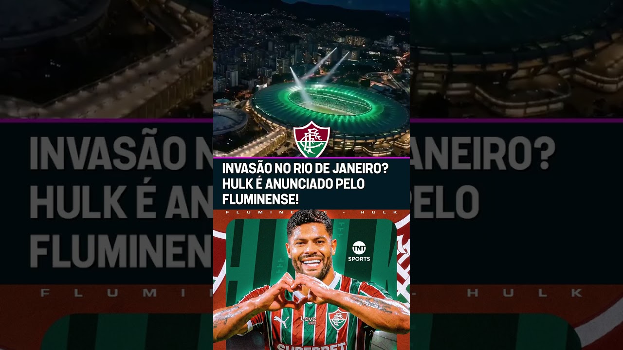 "PARA ABALAR AS ESTRUTURAS DO RIO E DO BRASIL"! O Fluminense inovou no anúncio do Hulk! #shorts
