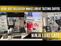 NEW! JUST RELEASED! NINJA LUXE CAFE ESPRESSO MACHINE ES601 MAKES GREAT ..