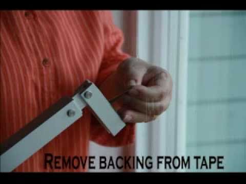 how to lock a sliding glass door