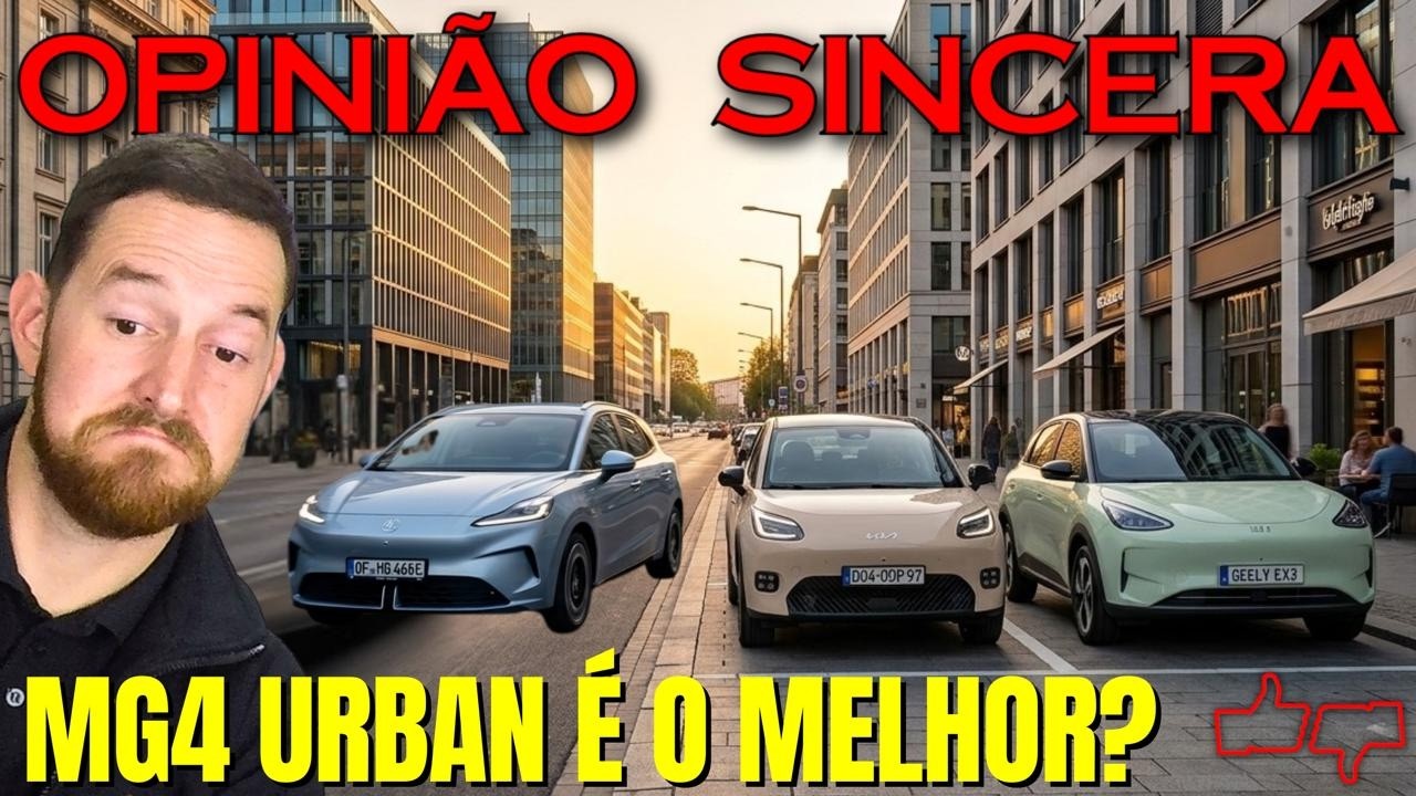MG4 URBAN é o melhor ELÉTRICO de entrada? Por R$ 130 mil vale mais que Geely EX2, Aion UT e Dolphin?
