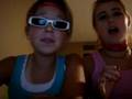 Two Asians Singing Jessica Simpson-Public affair