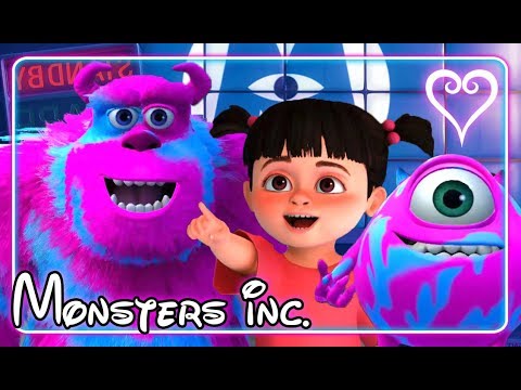 Kingdom Hearts 3 All Cutscenes | Full Movie | Monsters Inc ~ Monstropolis