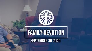 Family Devotion September 30 2020