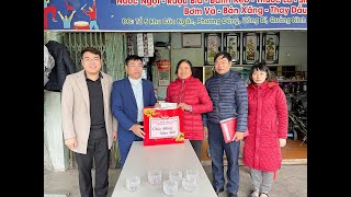 Chủ tịch Uỷ ban MTTQ thành phố thăm, tặng quà người có công nhân dịp Tết Nguyên đán Giáp Thìn 2024