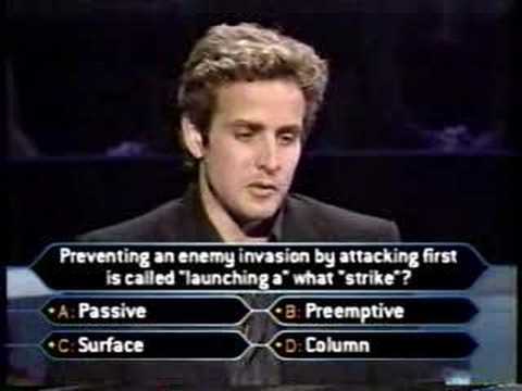 1/2 Joey McIntyre on Millionaire (top of the charts)