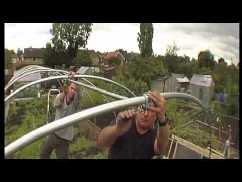 polytunnels - Make no mistake, constructing a polytunnel is not a little project to amuse yourself over an idle Sunday afternoon. An 8ft x 25ft can be constructed in a day...