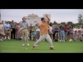 Happy Gilmore Movie Clip - watch all clips j.mp click to subscribe j.mp When he misses a big putt, Happy (Adam Sandler) flies into a rage on live TV. TM &© Universal (2012) Cast: James Crescenzo, Dennis Dugan, Verne Lundquist, Christopher McDonald, Kevin Nealon, Adam Sandler, Carl Weathers, Frances Bay, Julie Bowen Director: Dennis Dugan MOVIECLIPS YouTube Channel: j.mp Join our Facebook page: j.mp Follow us on Twitter: j.mp Buy Movie: amzn.to Producer: Bernie Brillstein, Warren Carr, Brad Grey, Jack Giarraputo, Robert Simonds, Sandy Wernick Screenwriter: Tim Herlihy, Adam Sandler Film Description: Adam Sandler's second popular starring vehicle after Billy Madison is a goofy lowbrow paean to golf, hockey, and the comic hysterics of its childlike star. In Happy Gilmore, Sandler plays the title character, a raw, determined, but ultimately untalented hockey player who keeps trying out for the pros. When Happy discovers his grandmother (Frances Bay) will lose her home if she doesn't fork over 270000 dollars to the IRS, he tries to figure out how he can possibly scrounge up the cash. An idea strikes during a game of one-upmanship with a couple furniture movers stripping his grandmother's home: On his first-ever swing, he drives a golf ball farther than the movers have ever seen. Before long, he has transplanted the foul-mouthed, aggressive persona of the hockey rink to the links, winning an amateur tourney that earns him a spot on the pro tour. Throttling everyone from a <b>...</b>