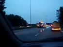 Accident Camions / Trucks Crash on the E411 in Belgium