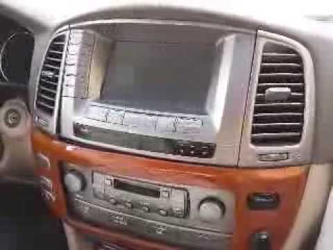 How to Remove Radio / Navigation / Climate Control  from Lexus LX470 2003 for Repair.